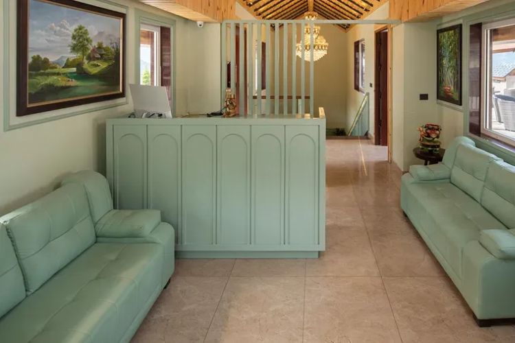 the Mountoria Retreat reception